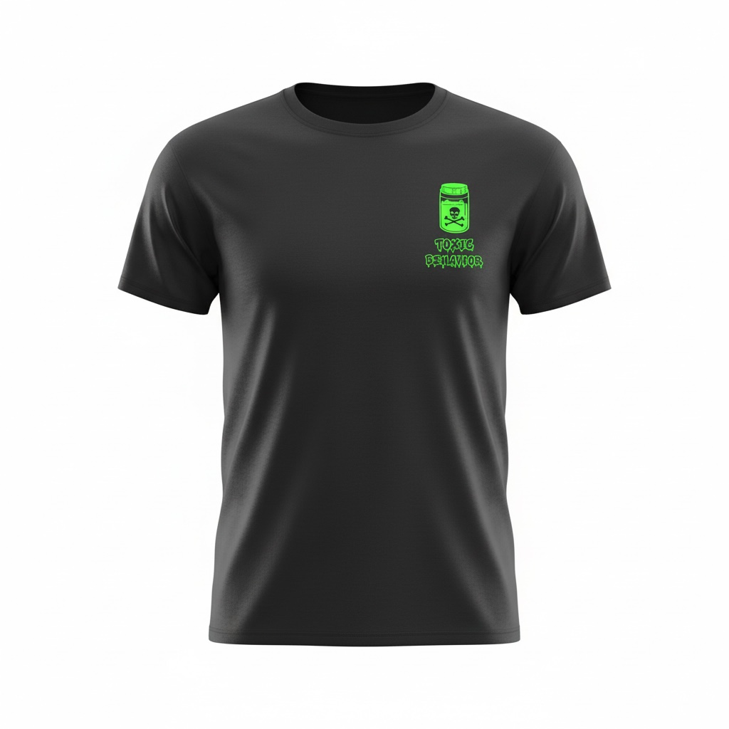 Glow In Dark "Toxic Behavior" Tee
