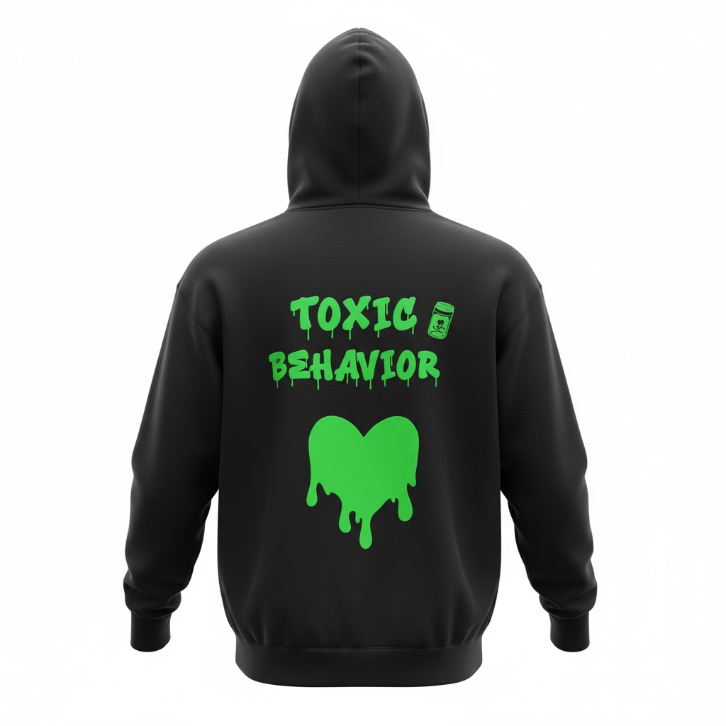 Glow In Dark "Toxic Behavior" Sweat Suit