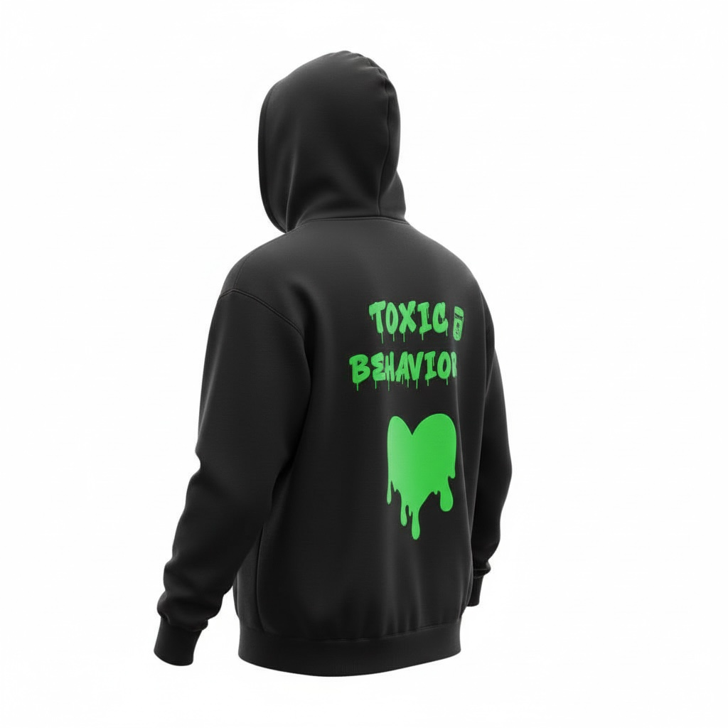 Glow In Dark "Toxic Behavior" Sweat Suit