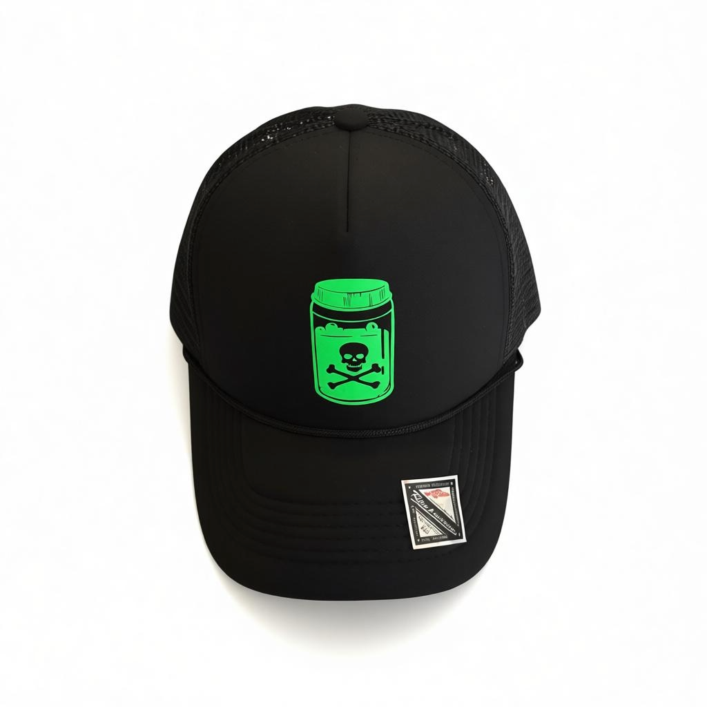 "Toxic Behavior" Toxic Green Snap Back